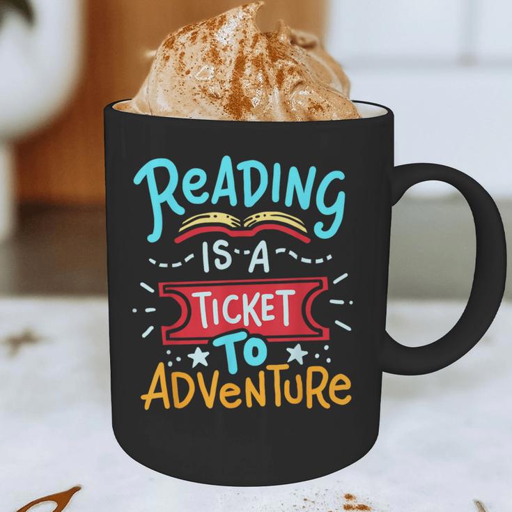 Reading Adventure Library Student Teacher Book Graphic Print Coffee Mug, novelty gifts, funny gifts Reading Adventure Library Student Teacher Book Graphic Print Coffee Mug, novelty gifts, funny gifts