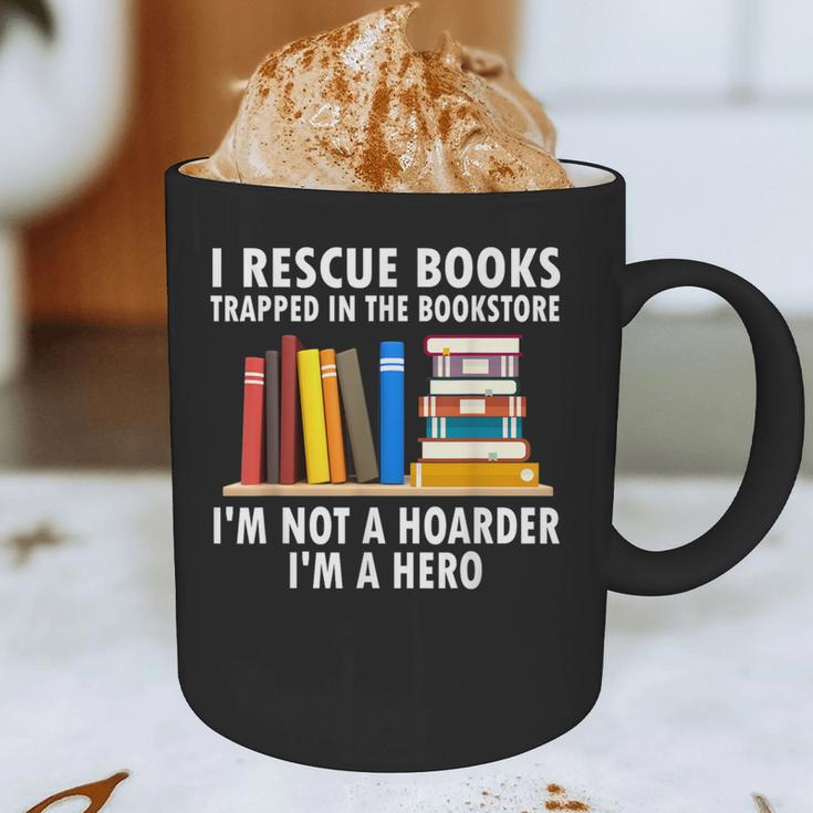 I Rescue Books Trapped In The Bookstore Book Teacher For Men Women Graphic Print Coffee Mug, novelty gifts, funny gifts