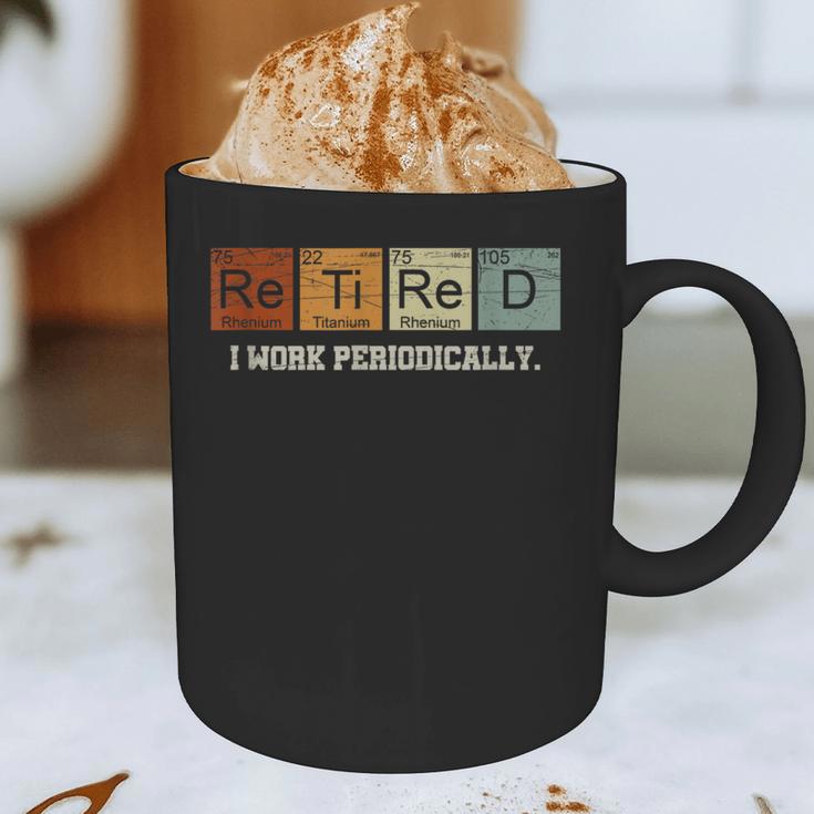 Retired Chemistry Teacher Science Retirement Chemistry Graphic Print Coffee Mug, novelty gifts, funny gifts