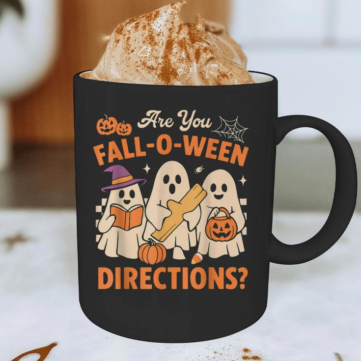Retro Are You Fall O Ween Directions Ghost Teacher Spooky Graphic Print Coffee Mug, novelty gifts, funny gifts Retro Are You Fall O Ween Directions Ghost Teacher Spooky Graphic Print Coffee Mug, novelty gifts, funny gifts