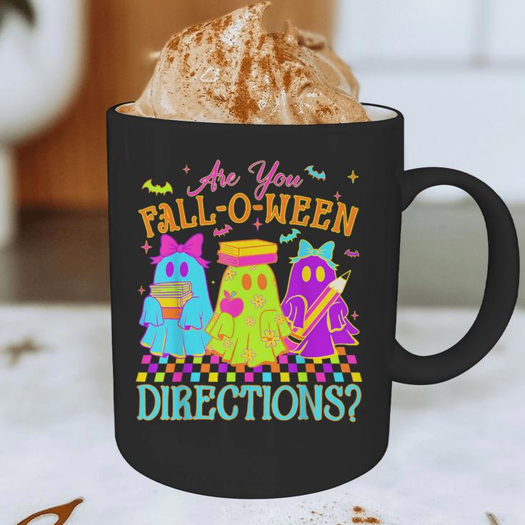 Retro Are You Falloween Direction Teacher Spooky Halloween Graphic Print Coffee Mug, novelty gifts, funny gifts Retro Are You Falloween Direction Teacher Spooky Halloween Graphic Print Coffee Mug, novelty gifts, funny gifts