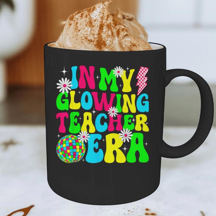 Retro Groovy In My Glowing Teacher Era Happy Teacher's Day Graphic Print Coffee Mug, novelty gifts, funny gifts Retro Groovy In My Glowing Teacher Era Happy Teacher's Day Graphic Print Coffee Mug, novelty gifts, funny gifts