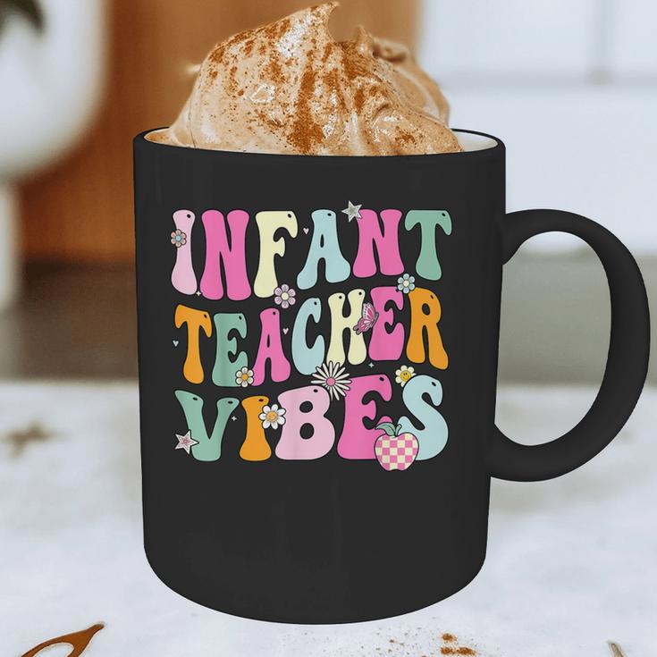 Retro Infant Teacher Vibes Women Daycare Teacher Graphic Print Coffee Mug, novelty gifts, funny gifts Retro Infant Teacher Vibes Women Daycare Teacher Graphic Print Coffee Mug, novelty gifts, funny gifts
