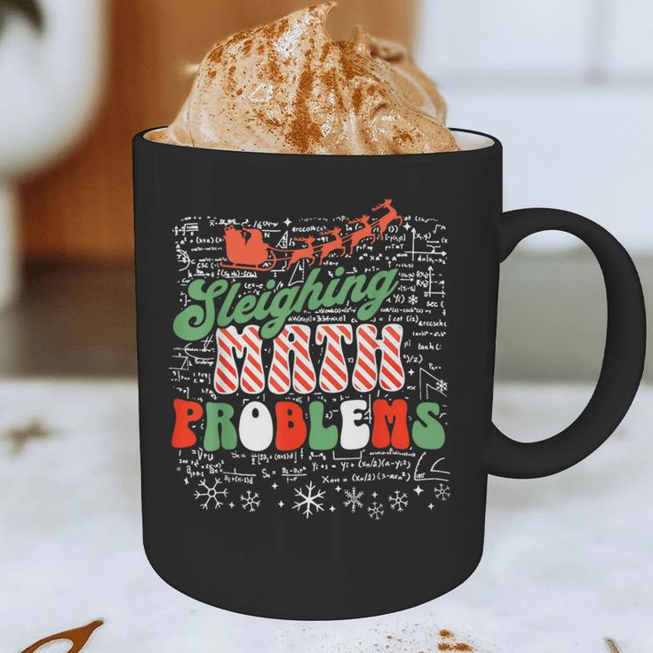 Retro Sleighing Math Problems Santa Math Teacher Christmas Graphic Print Coffee Mug, novelty gifts, funny gifts Retro Sleighing Math Problems Santa Math Teacher Christmas Graphic Print Coffee Mug, novelty gifts, funny gifts