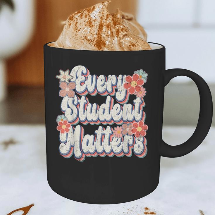 Retro Vintage Every Student Matters Teacher Paraprofessional Graphic Print Coffee Mug, novelty gifts, funny gifts Retro Vintage Every Student Matters Teacher Paraprofessional Graphic Print Coffee Mug, novelty gifts, funny gifts
