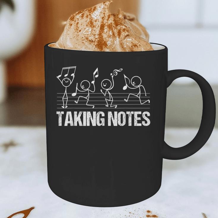 Retro Vintage Musical Taking Notes Teachers Music Love Graphic Print Coffee Mug, novelty gifts, funny gifts Retro Vintage Musical Taking Notes Teachers Music Love Graphic Print Coffee Mug, novelty gifts, funny gifts