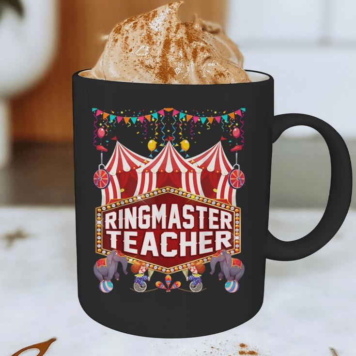 Ringmaster Teacher Costume – Carnival Birthday Style Graphic Print Coffee Mug, novelty gifts, funny gifts Ringmaster Teacher Costume – Carnival Birthday Style Graphic Print Coffee Mug, novelty gifts, funny gifts