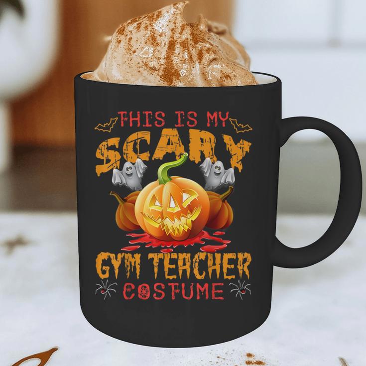 This Is My Scary Gym Teacher Costume Pumpkin Halloween Men Women Graphic Print Coffee Mug, novelty gifts, funny gifts This Is My Scary Gym Teacher Costume Pumpkin Halloween Men Women Graphic Print Coffee Mug, novelty gifts, funny gifts