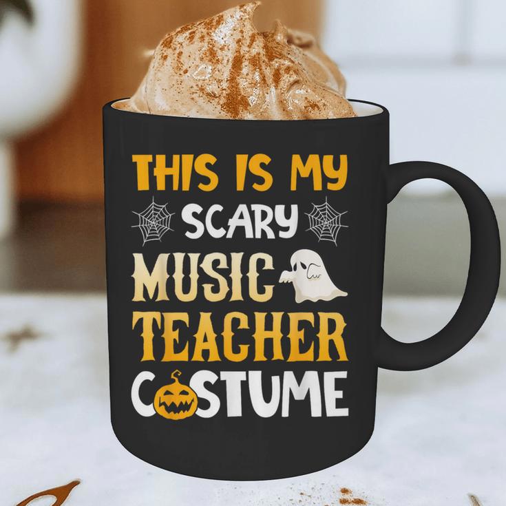 This Is My Scary Music Teacher Halloween Costumes Pajama Graphic Print Coffee Mug, novelty gifts, funny gifts This Is My Scary Music Teacher Halloween Costumes Pajama Graphic Print Coffee Mug, novelty gifts, funny gifts