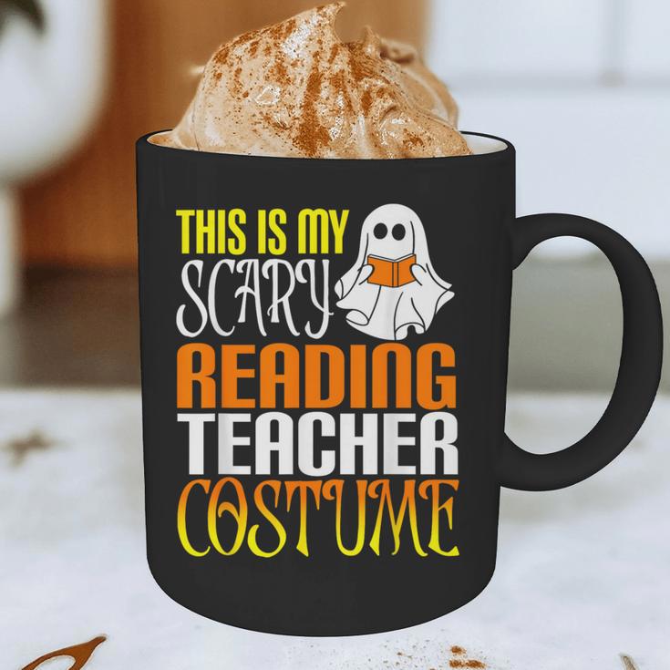 This Is My Scary Reading Teacher Costume Halloween School Graphic Print Coffee Mug, novelty gifts, funny gifts This Is My Scary Reading Teacher Costume Halloween School Graphic Print Coffee Mug, novelty gifts, funny gifts