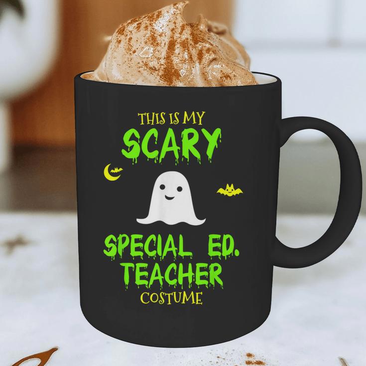 Scary Special Education Ed Teacher Costume Halloween Easy Graphic Print Coffee Mug, novelty gifts, funny gifts Scary Special Education Ed Teacher Costume Halloween Easy Graphic Print Coffee Mug, novelty gifts, funny gifts