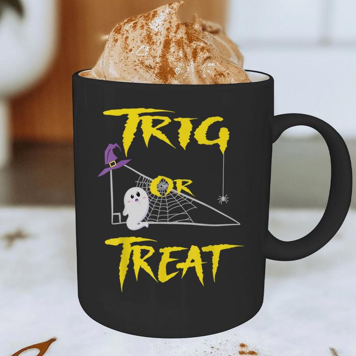 School Math Teacher Halloween 2022 Trig Or Treat Shirt Graphic Print Coffee Mug, novelty gifts, funny gifts School Math Teacher Halloween 2022 Trig Or Treat Shirt Graphic Print Coffee Mug, novelty gifts, funny gifts