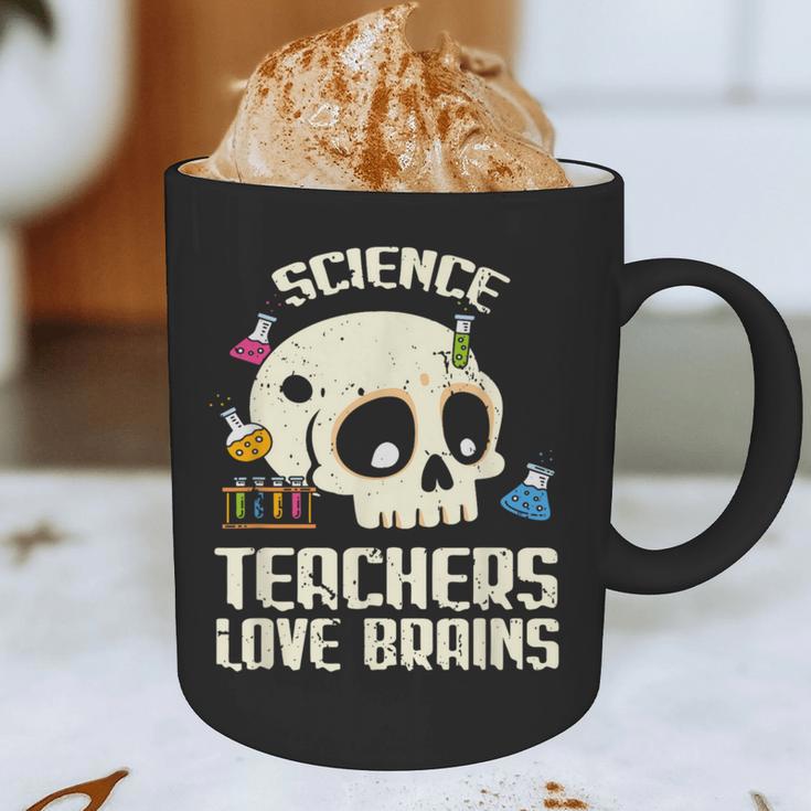Science Teachers Love Brains Teachers Halloween Graphic Print Coffee Mug, novelty gifts, funny gifts Science Teachers Love Brains Teachers Halloween Graphic Print Coffee Mug, novelty gifts, funny gifts