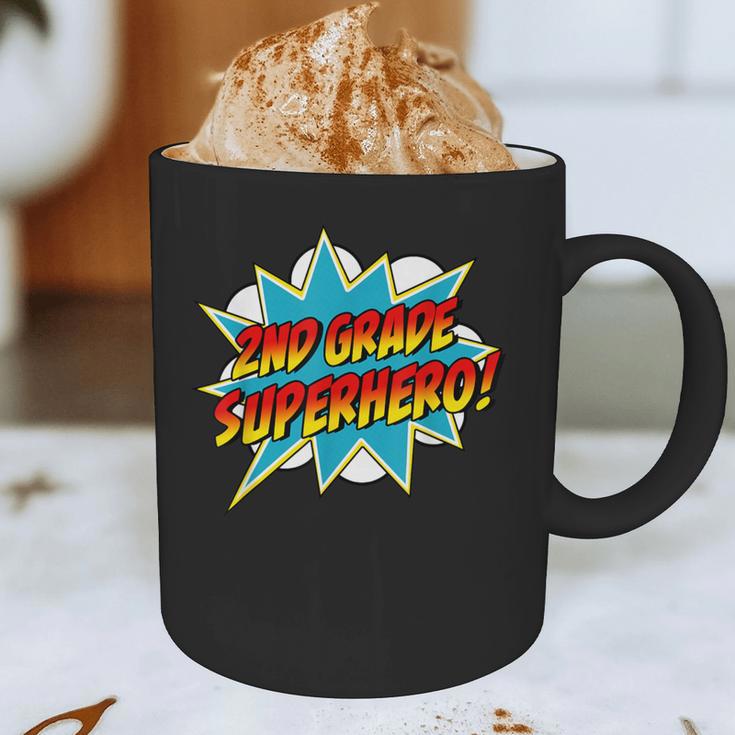 Second Grade Superhero Teacher Student 2nd Grade Comic Retro Graphic Print Coffee Mug, novelty gifts, funny gifts Second Grade Superhero Teacher Student 2nd Grade Comic Retro Graphic Print Coffee Mug, novelty gifts, funny gifts