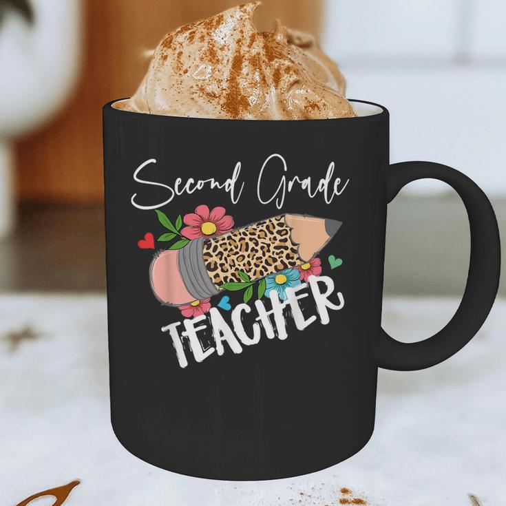 Second Grade Teacher Leopard Pencil 2nd Grade Women Teacher Graphic Print Coffee Mug, novelty gifts, funny gifts Second Grade Teacher Leopard Pencil 2nd Grade Women Teacher Graphic Print Coffee Mug, novelty gifts, funny gifts