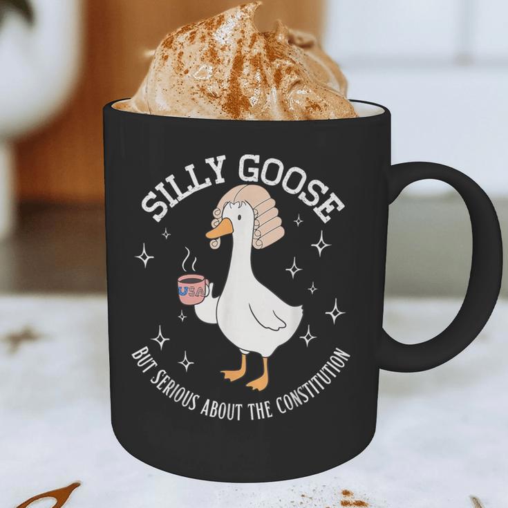 Silly Goose Constitution History Teacher Middle School Graphic Print Coffee Mug, novelty gifts, funny gifts