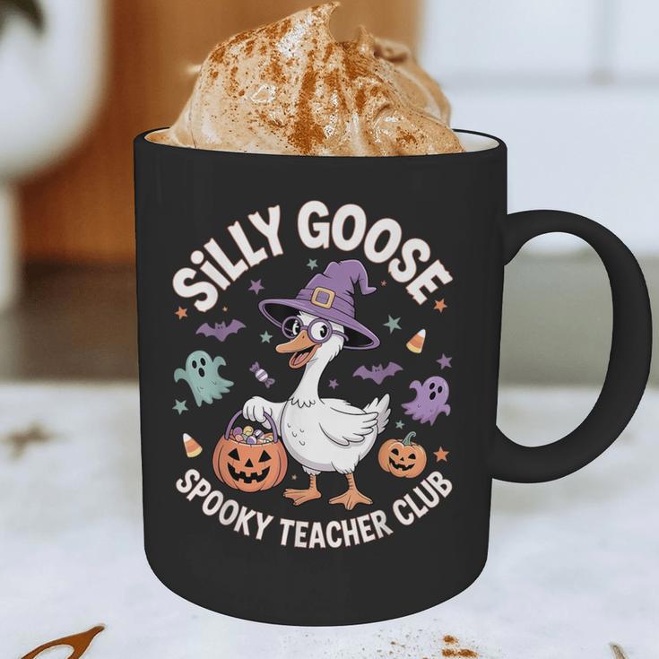 Silly Goose Spooky Teacher Club Halloween Witch Ghost Graphic Print Coffee Mug, novelty gifts, funny gifts Silly Goose Spooky Teacher Club Halloween Witch Ghost Graphic Print Coffee Mug, novelty gifts, funny gifts