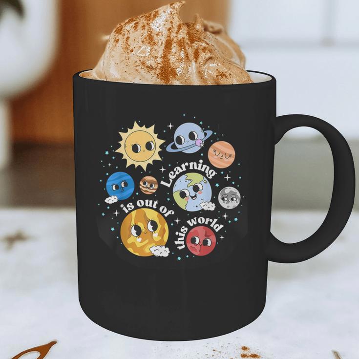 Solar System Learning Is Out Of This World Science Teacher Graphic Print Coffee Mug, novelty gifts, funny gifts Solar System Learning Is Out Of This World Science Teacher Graphic Print Coffee Mug, novelty gifts, funny gifts