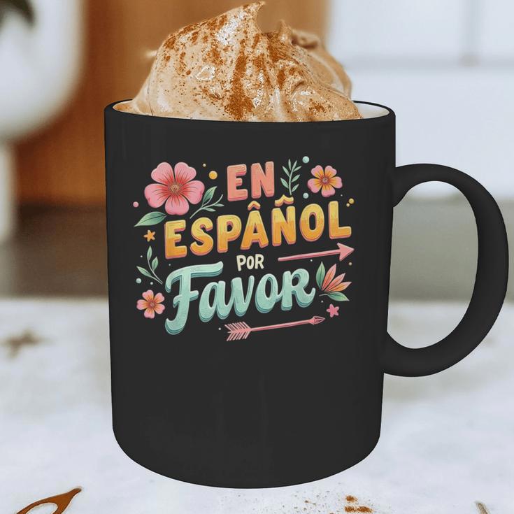 Spanish Teacher Maestra Dimelo En Espanol Por Favor Graphic Print Coffee Mug, novelty gifts, funny gifts Spanish Teacher Maestra Dimelo En Espanol Por Favor Graphic Print Coffee Mug, novelty gifts, funny gifts