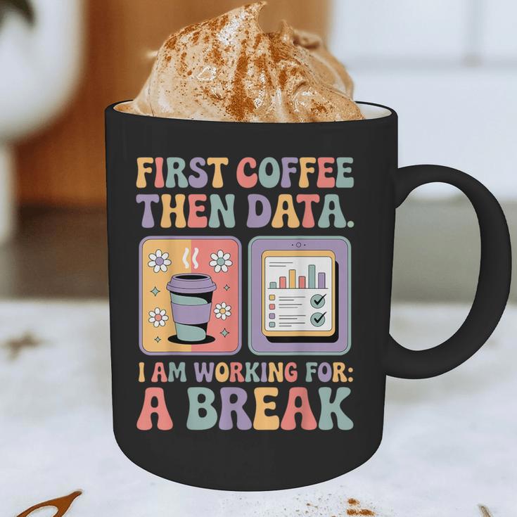 Special Education First Coffee Then Data Retro SPED Teacher Graphic Print Coffee Mug, novelty gifts, funny gifts Special Education First Coffee Then Data Retro SPED Teacher Graphic Print Coffee Mug, novelty gifts, funny gifts