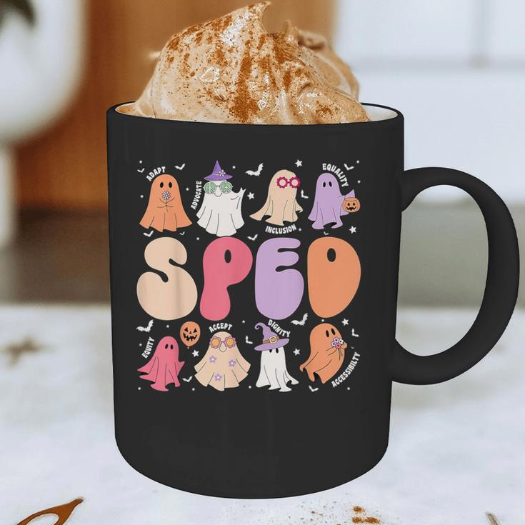 Special Education Teacher Ghosts Halloween SPED Teacher Graphic Print Coffee Mug, novelty gifts, funny gifts Special Education Teacher Ghosts Halloween SPED Teacher Graphic Print Coffee Mug, novelty gifts, funny gifts