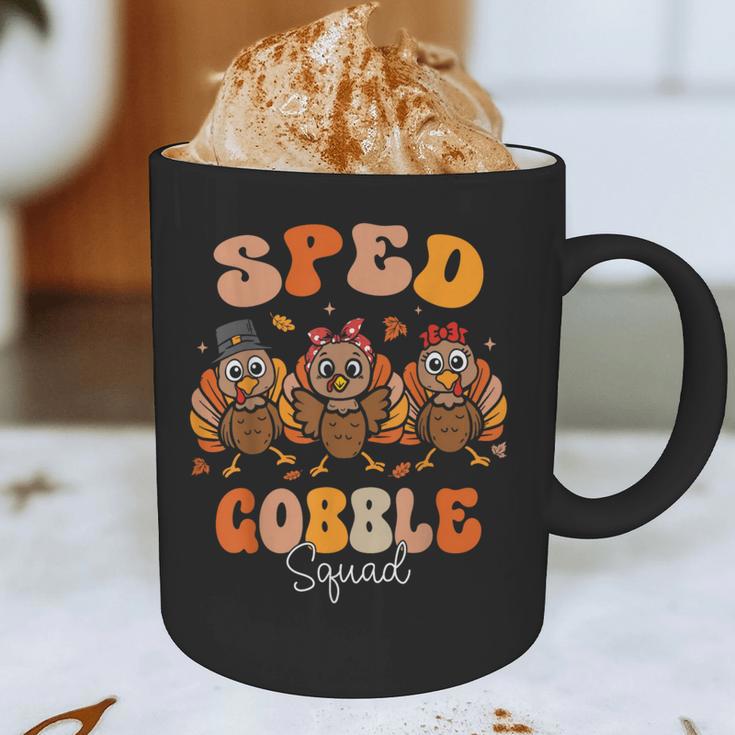 Sped Teacher Gobble Squad Thanksgiving Special Education Graphic Print Coffee Mug, novelty gifts, funny gifts Sped Teacher Gobble Squad Thanksgiving Special Education Graphic Print Coffee Mug, novelty gifts, funny gifts