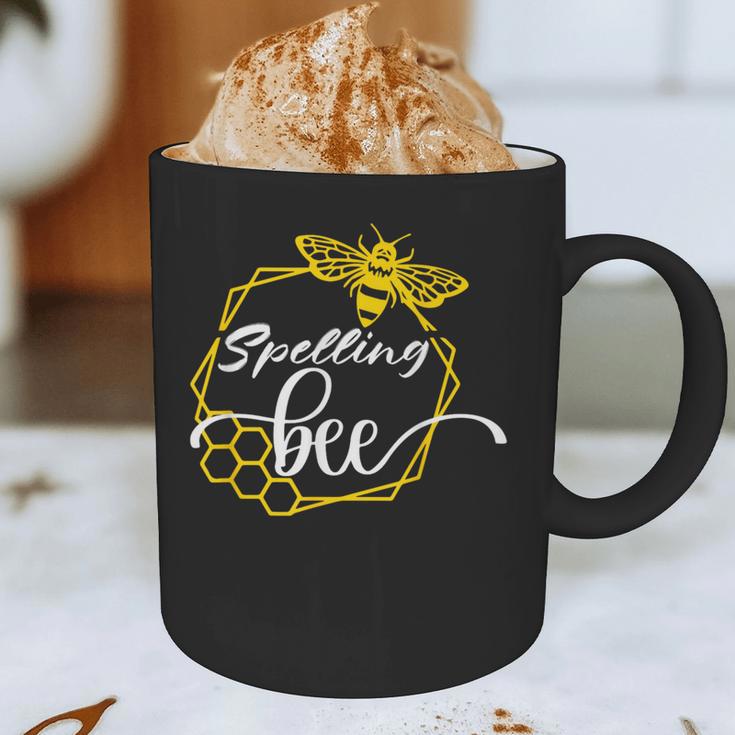 Spelling Bee Halloween Costume For Teachers Graphic Print Coffee Mug, novelty gifts, funny gifts