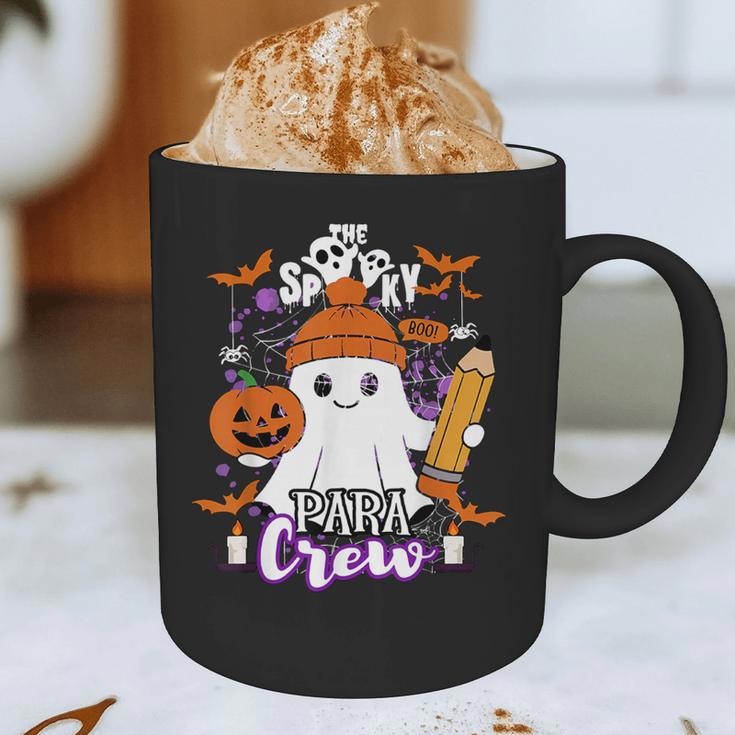 Spooky Para Crew Ghost Halloween Paraprofessional Teacher Graphic Print Coffee Mug, novelty gifts, funny gifts Spooky Para Crew Ghost Halloween Paraprofessional Teacher Graphic Print Coffee Mug, novelty gifts, funny gifts
