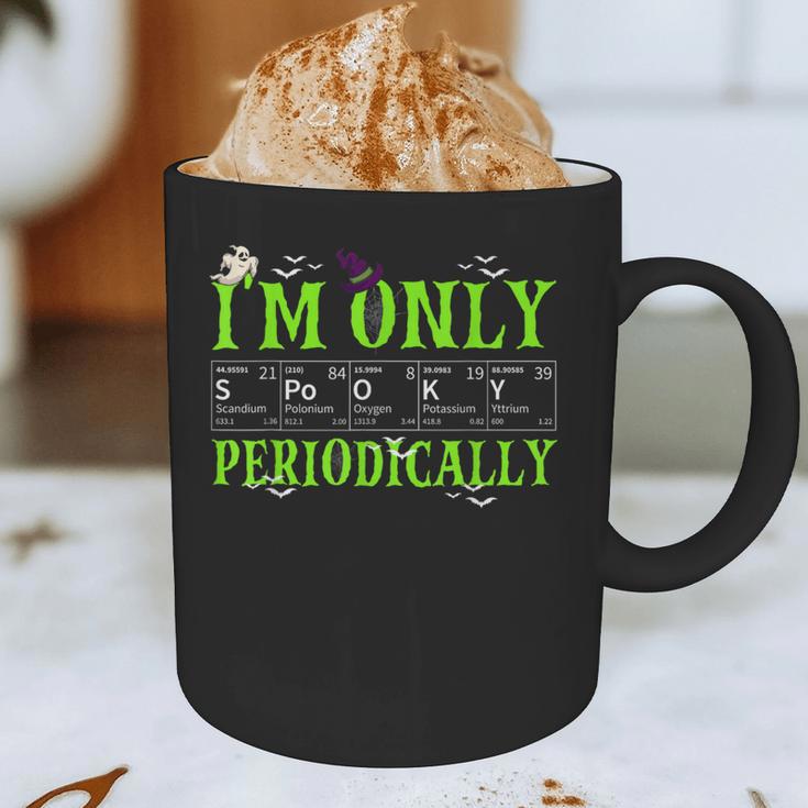 Only Spooky Periodically Halloween Chemistry Teacher Men Women Graphic Print Coffee Mug, novelty gifts, funny gifts