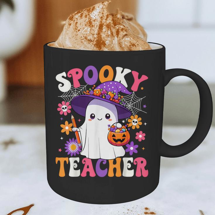 Spooky Teacher Halloween Cute Halloween Teacher Ghost Graphic Print Coffee Mug, novelty gifts, funny gifts Spooky Teacher Halloween Cute Halloween Teacher Ghost Graphic Print Coffee Mug, novelty gifts, funny gifts