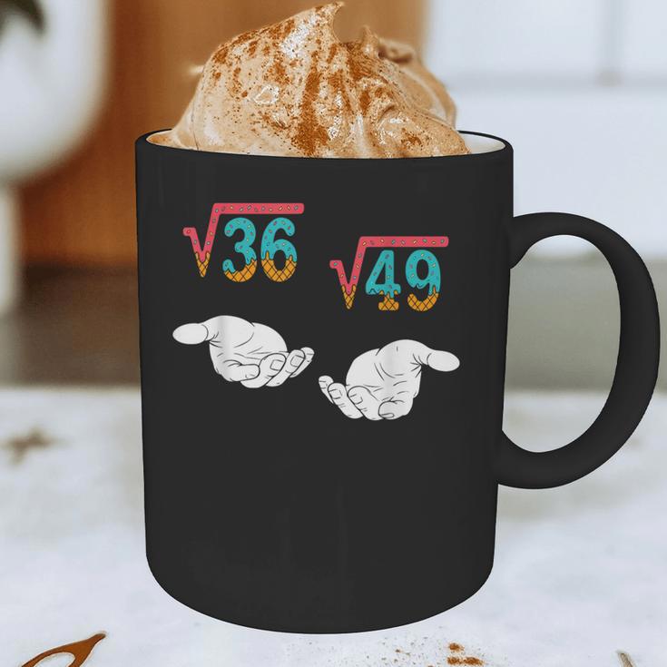 Square Root 36 49 Meme 67 Ice Cream Drip Math Teacher Tee Graphic Print Coffee Mug, novelty gifts, funny gifts Square Root 36 49 Meme 67 Ice Cream Drip Math Teacher Tee Graphic Print Coffee Mug, novelty gifts, funny gifts