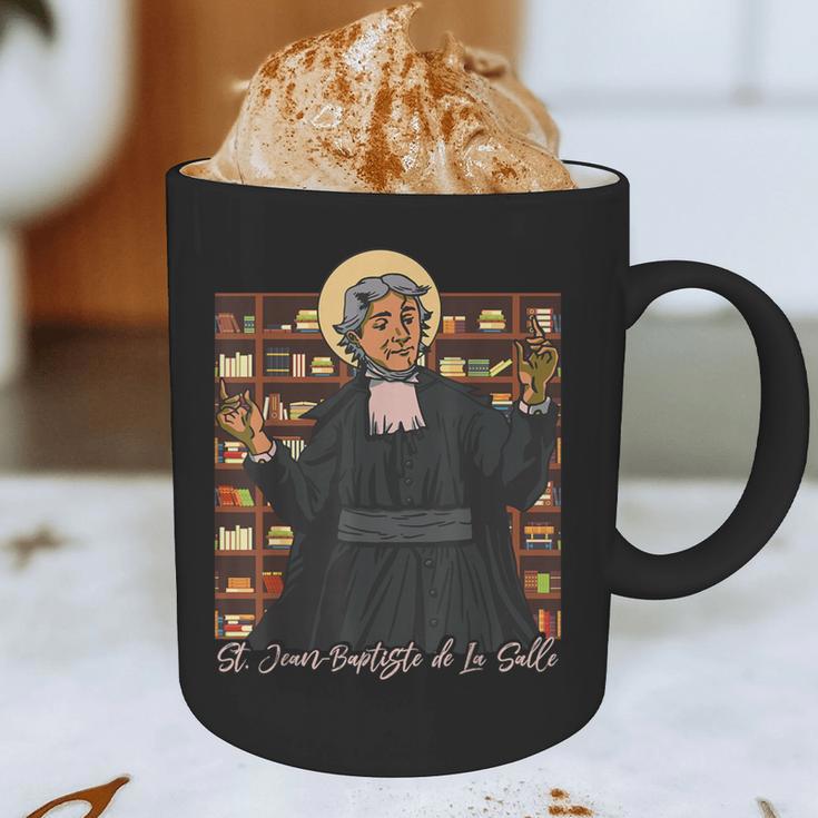 St Jean Baptiste De La Salle Patron Saint Education Teachers Graphic Print Coffee Mug, novelty gifts, funny gifts