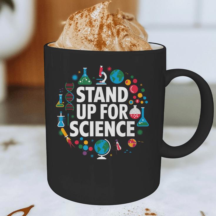 Stand Up For Science STEM Advocacy Pro Scientific Teacher Graphic Print Coffee Mug, novelty gifts, funny gifts Stand Up For Science STEM Advocacy Pro Scientific Teacher Graphic Print Coffee Mug, novelty gifts, funny gifts