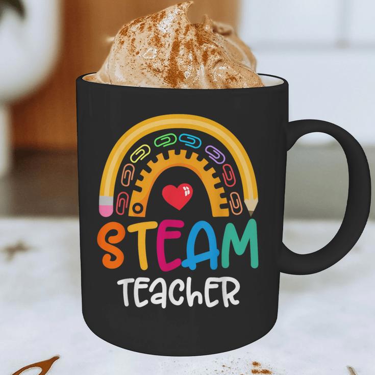 STEAM Teacher Squad Team Crew Back To School STEM Special Graphic Print Coffee Mug, novelty gifts, funny gifts
