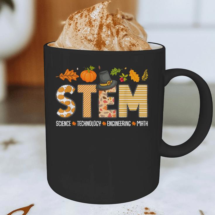 STEM Teacher Thanksgiving Grateful Educator Science Class Graphic Print Coffee Mug, novelty gifts, funny gifts