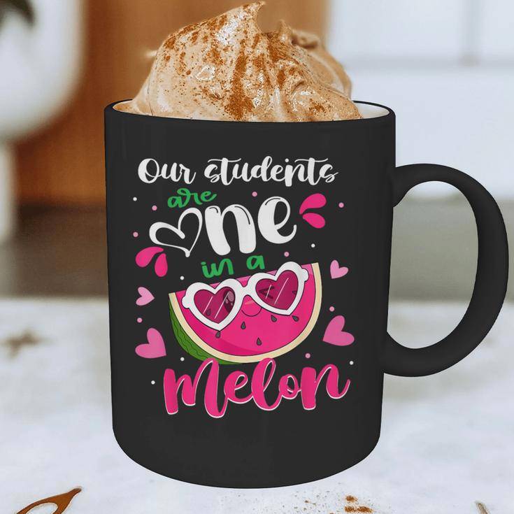 Our Students Are One In A Melon Teacher Watermelon Summer Graphic Print Coffee Mug, novelty gifts, funny gifts Our Students Are One In A Melon Teacher Watermelon Summer Graphic Print Coffee Mug, novelty gifts, funny gifts