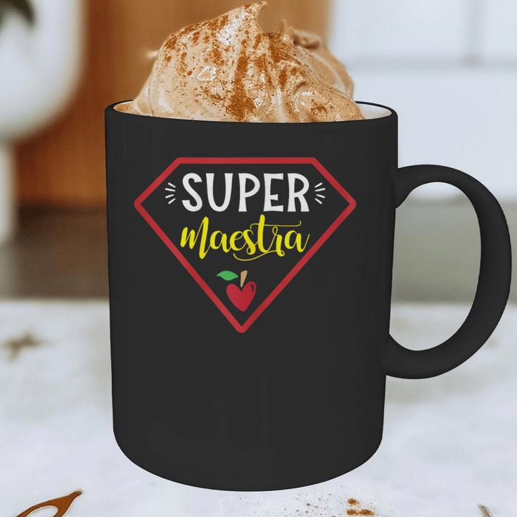 Super Heroe Maestra Espanol Spanish Super Teacher Graphic Print Coffee Mug, novelty gifts, funny gifts Super Heroe Maestra Espanol Spanish Super Teacher Graphic Print Coffee Mug, novelty gifts, funny gifts