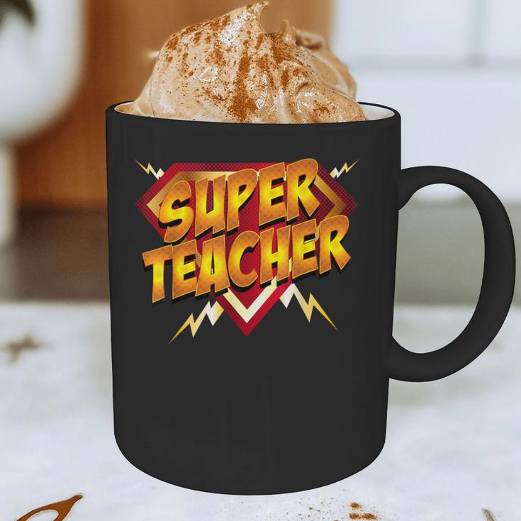 Super Teacher Superhero Back To School Teacher's Graphic Print Coffee Mug, novelty gifts, funny gifts Super Teacher Superhero Back To School Teacher's Graphic Print Coffee Mug, novelty gifts, funny gifts