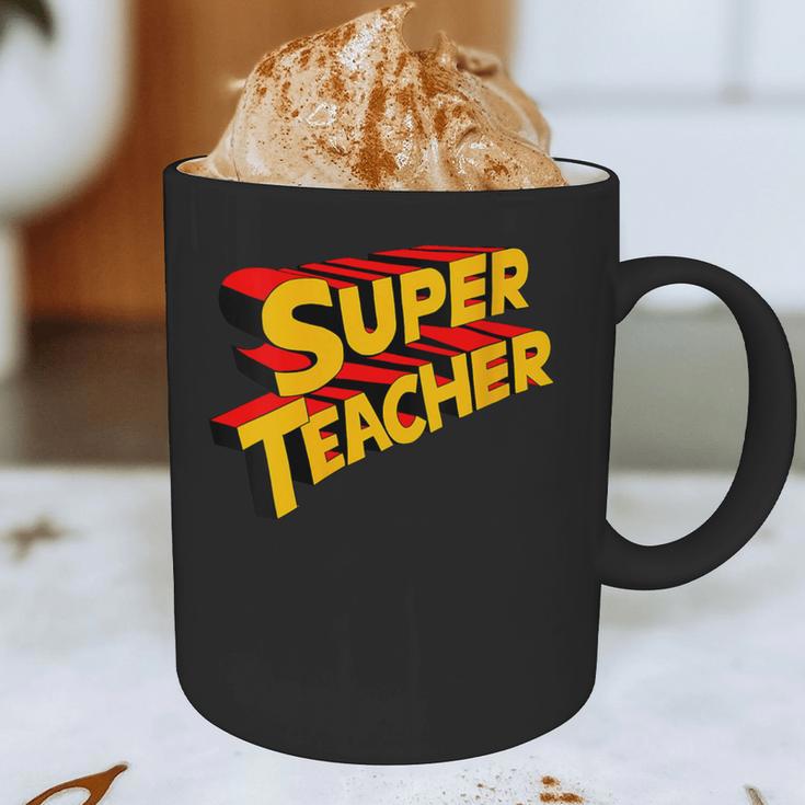 Super Teacher SuperTeacher Graphic Print Coffee Mug, novelty gifts, funny gifts Super Teacher SuperTeacher Graphic Print Coffee Mug, novelty gifts, funny gifts