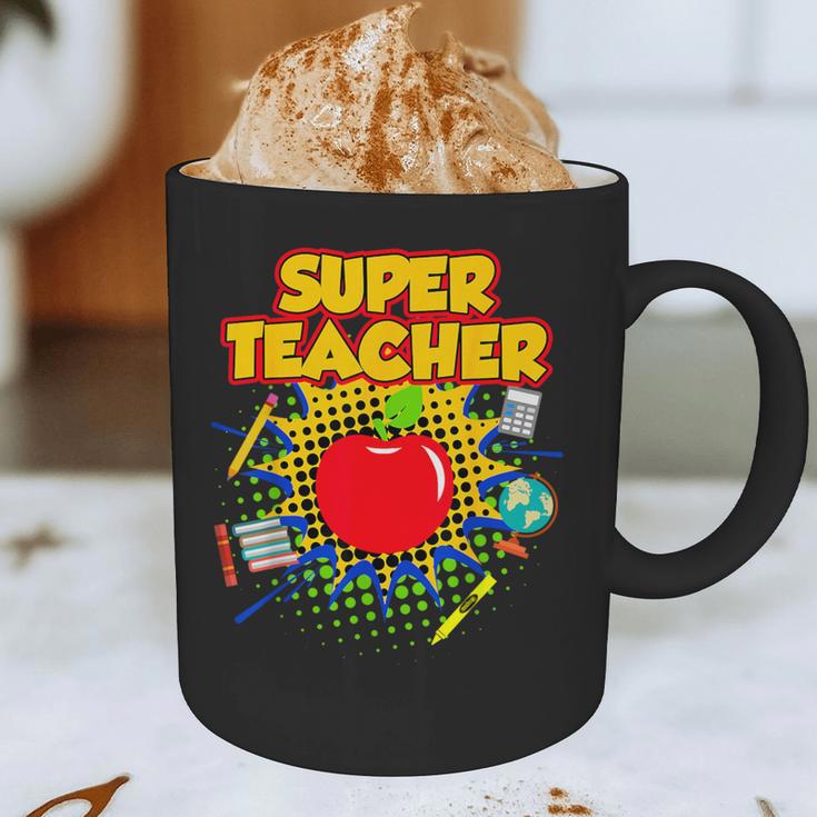 Superhero Teacher Appreciation Teaching Tee Graphic Print Coffee Mug, novelty gifts, funny gifts Superhero Teacher Appreciation Teaching Tee Graphic Print Coffee Mug, novelty gifts, funny gifts