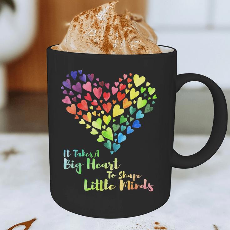 It Takes A Big Heart To Shape Little Minds Teacher Student Men Women Kids Graphic Print Coffee Mug, novelty gifts, funny gifts It Takes A Big Heart To Shape Little Minds Teacher Student Men Women Kids Graphic Print Coffee Mug, novelty gifts, funny gifts