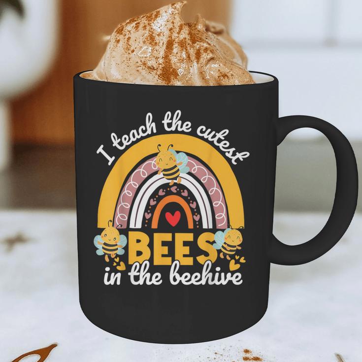 I Teach The Cutest Bees In The Beehive Teachers Day Graphic Print Coffee Mug, novelty gifts, funny gifts I Teach The Cutest Bees In The Beehive Teachers Day Graphic Print Coffee Mug, novelty gifts, funny gifts