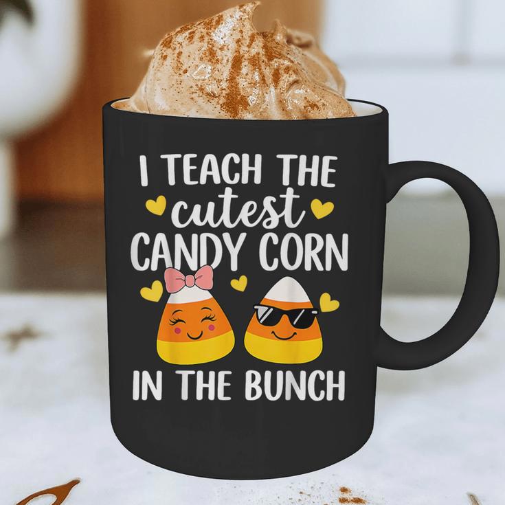 I Teach The Cutest Candy Corn In The Bunch Teacher Halloween Graphic Print Coffee Mug, novelty gifts, funny gifts I Teach The Cutest Candy Corn In The Bunch Teacher Halloween Graphic Print Coffee Mug, novelty gifts, funny gifts