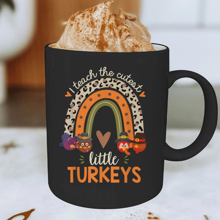 I Teach The Cutest Little Turkeys Thanksgiving Teacher Men Women Girls Kids Graphic Print Coffee Mug, novelty gifts, funny gifts I Teach The Cutest Little Turkeys Thanksgiving Teacher Men Women Girls Kids Graphic Print Coffee Mug, novelty gifts, funny gifts