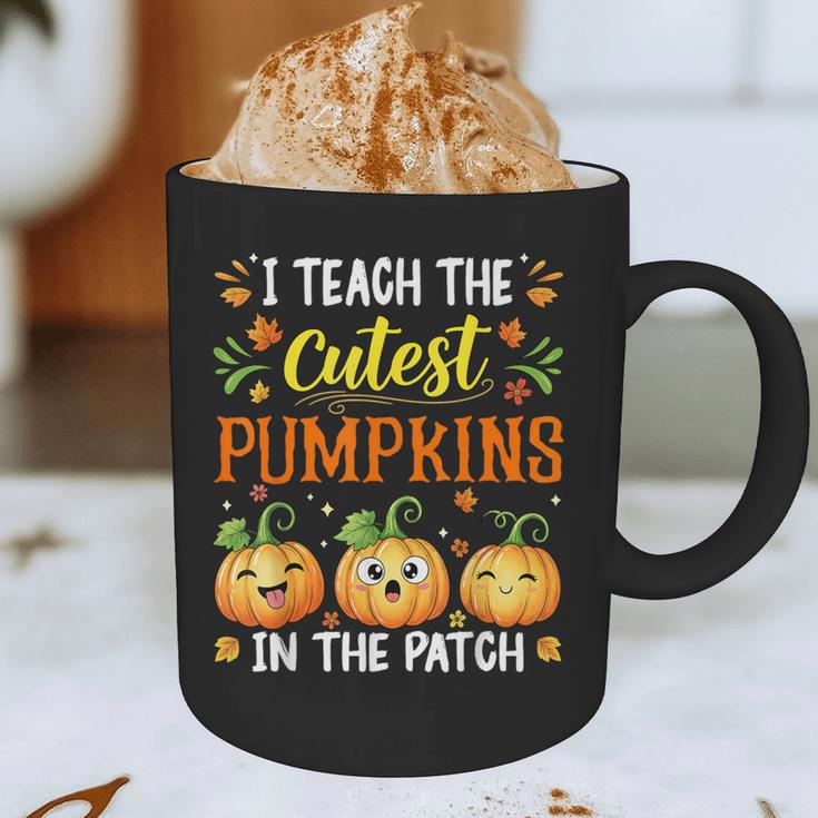 I Teach The Cutest Pumpkins Halloween Teacher Graphic Print Coffee Mug, novelty gifts, funny gifts I Teach The Cutest Pumpkins Halloween Teacher Graphic Print Coffee Mug, novelty gifts, funny gifts
