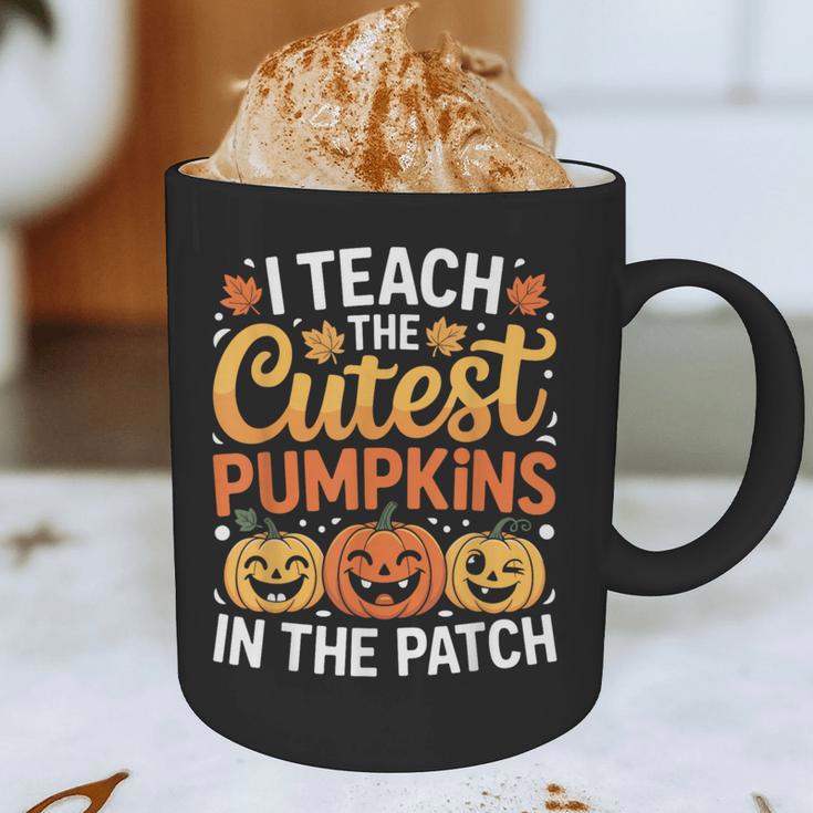 I Teach The Cutest Pumpkins Tshirt Halloween Teacher Graphic Print Coffee Mug, novelty gifts, funny gifts I Teach The Cutest Pumpkins Tshirt Halloween Teacher Graphic Print Coffee Mug, novelty gifts, funny gifts