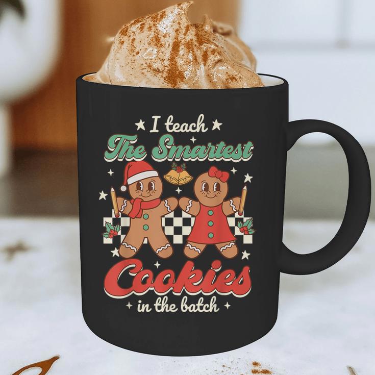 I Teach The Smartest Cookies In The Batch Teacher Christmas For Men Women Kids Graphic Print Coffee Mug, novelty gifts, funny gifts