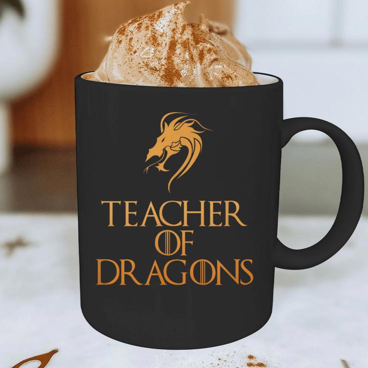 Teacher Of Dragons For Teachers Top Tee T-Shirt Graphic Print Coffee Mug, novelty gifts, funny gifts