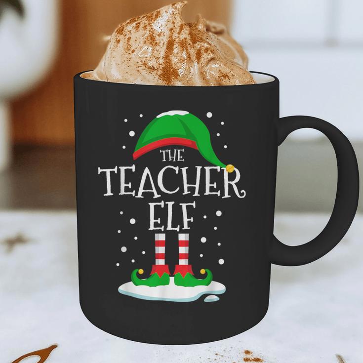 The Teacher Elf Christmas Family Matching Xmas Group For Men Women Graphic Print Coffee Mug, novelty gifts, funny gifts The Teacher Elf Christmas Family Matching Xmas Group For Men Women Graphic Print Coffee Mug, novelty gifts, funny gifts
