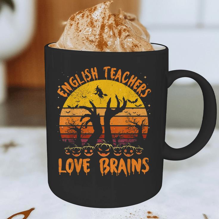 Teacher Halloween All English Teachers Love Brains Graphic Print Coffee Mug, novelty gifts, funny gifts Teacher Halloween All English Teachers Love Brains Graphic Print Coffee Mug, novelty gifts, funny gifts